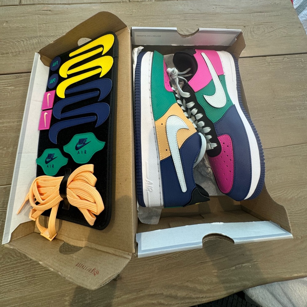 Air force 1/1 "black multi color